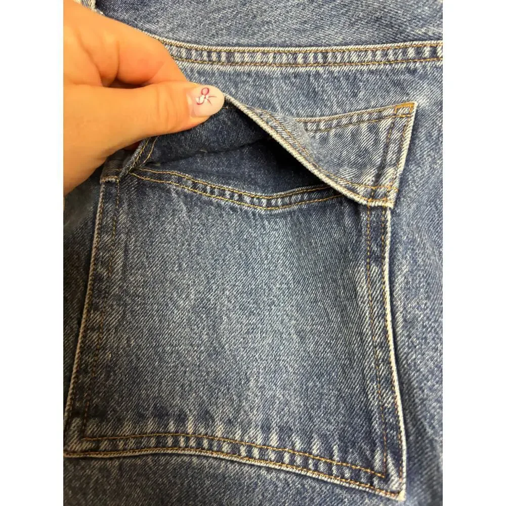 Agolde Cooper Cargo Blue Jeans Regulation Sz. 28